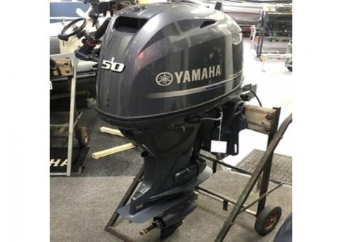Used Yamaha 50HP 4-Stroke Outboard Motor Engine