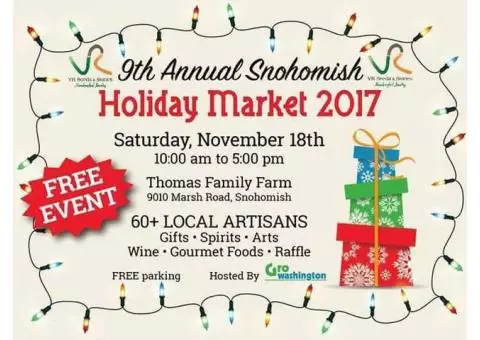 9th Annual Snohomish Holiday Market